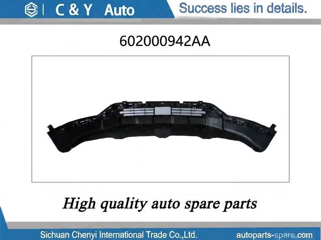 Chery Auto Parts Auto Body Parts Front Bumper Lower For Tiggo 7 Pro T1E Plus OE No 602000942AA