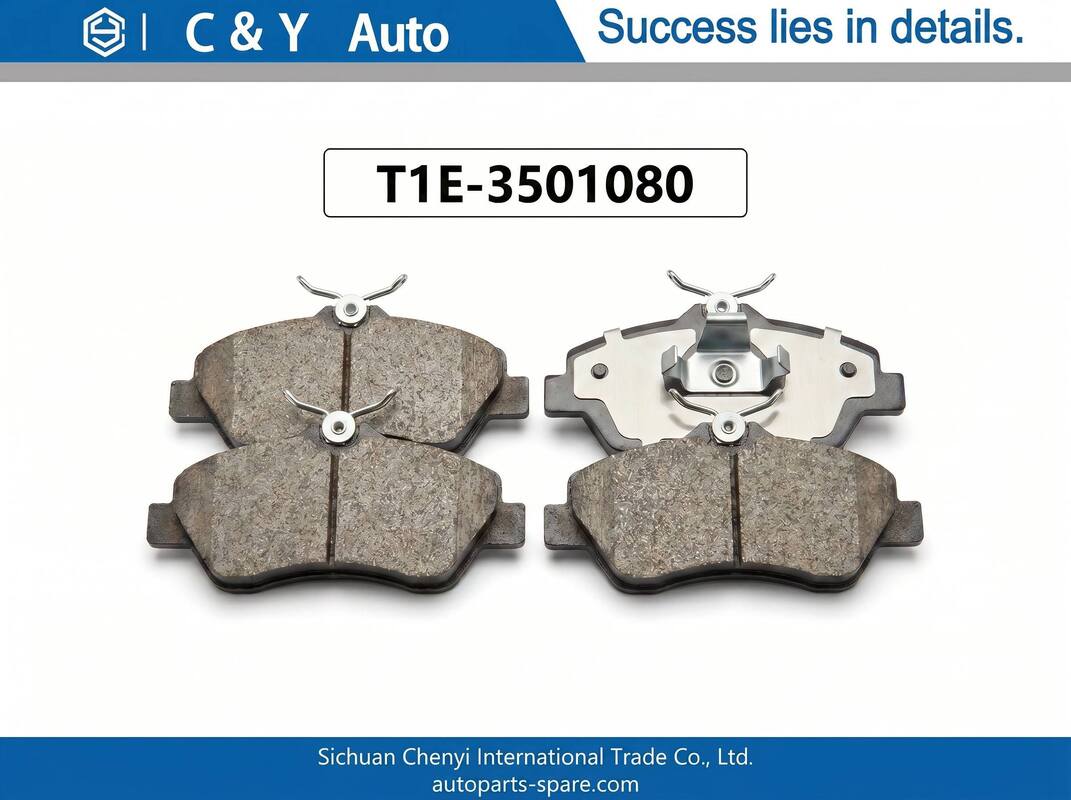 Front Brake Pads for Chery Tiggo 7 Pro Max Low Dust Auto Parts OE Part Number T1E-3501080