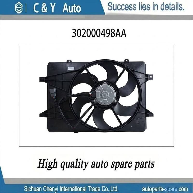 OE 302000498AA Auto Radiator Electric Cooling Fan Fit Chery Tiggo 7 T1E Series