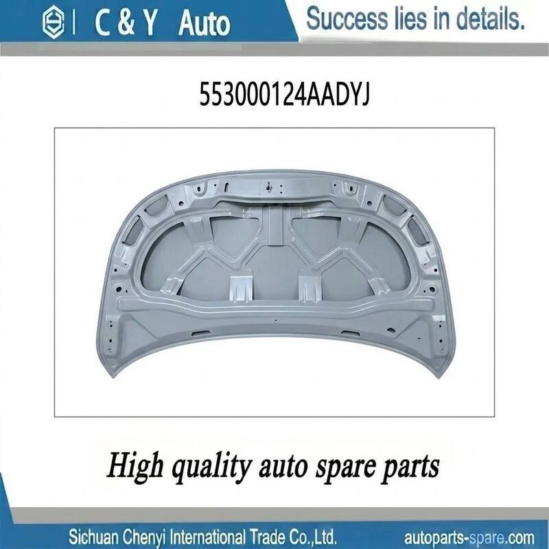 553000124AADYJ Front Bonnet Hood Panel For Chery Tiggo 7 T1E OEM Replacement Engine Cover
