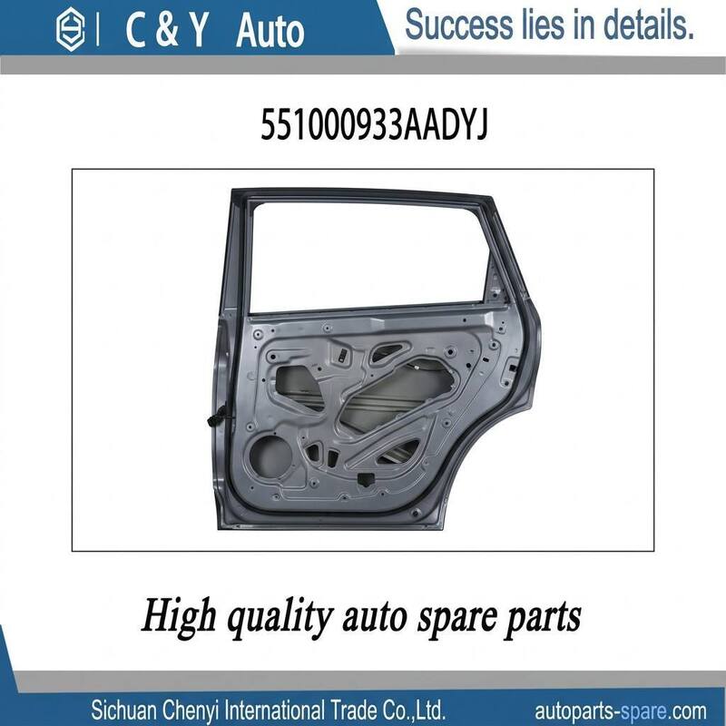 551000933AADYJ 551000934AADYJ Chery Car Parts Supplier Rear Door Panel Fit Tiggo 7 T1E