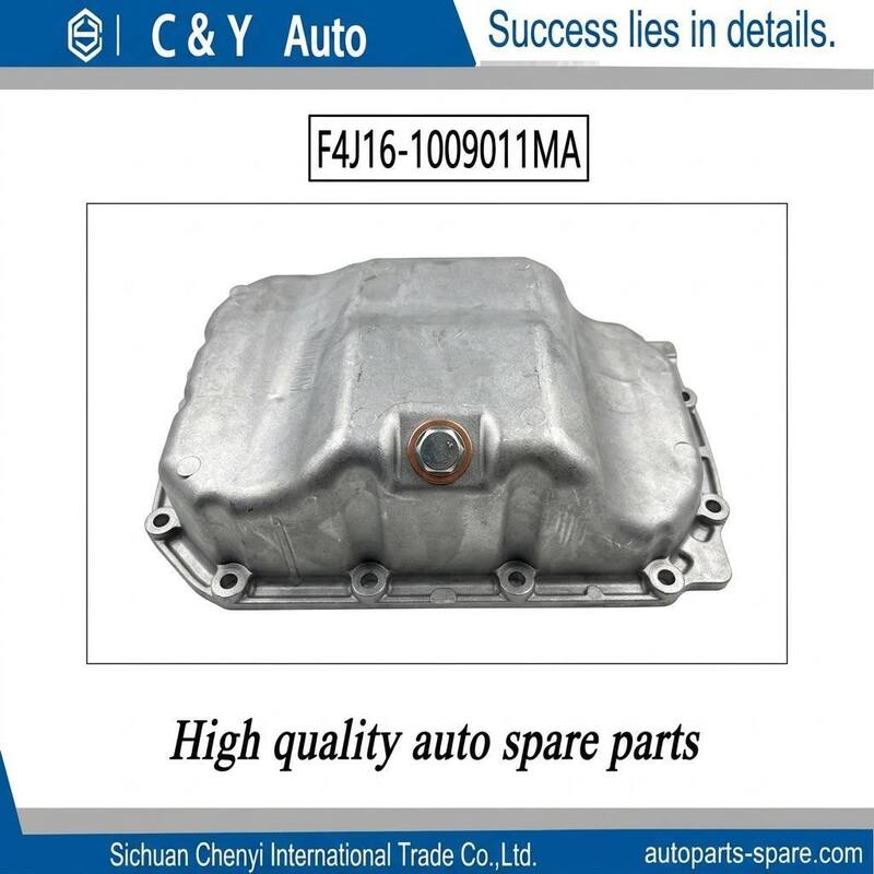 F4J16-1009011MA High Heat Dissipation Cast Aluminum Engine Oil Pan Fit Chery F4J16 1.6TGDI Turbo Engine