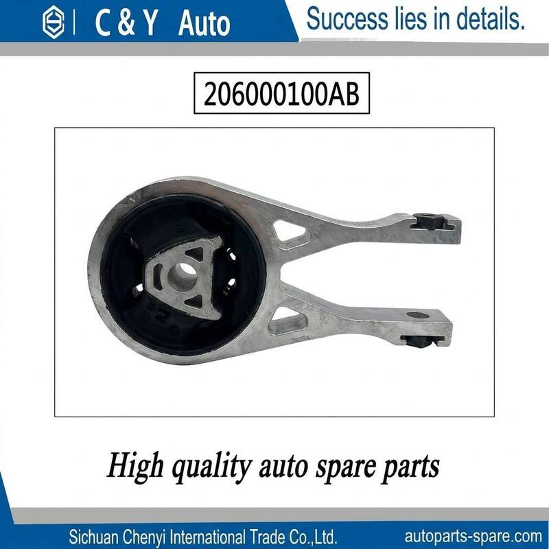 8 Pro Chery Tiggo Spare Parts Rear Upper Engine Mount 206000100AB 206000119AB  Chassis Auto Parts