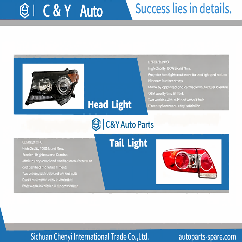 OE 81150‑03020 81110‑03030 LED Head Lamp Assembly For Toyota BZ3 Direct Replacement Headlight