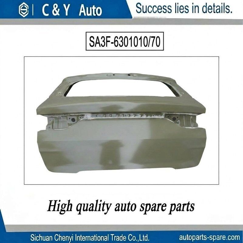 Car BYD Auto Parts Rear Tailgate Assembly SA3F-6301010/70 Anti Rust Electrophoresis Back Door