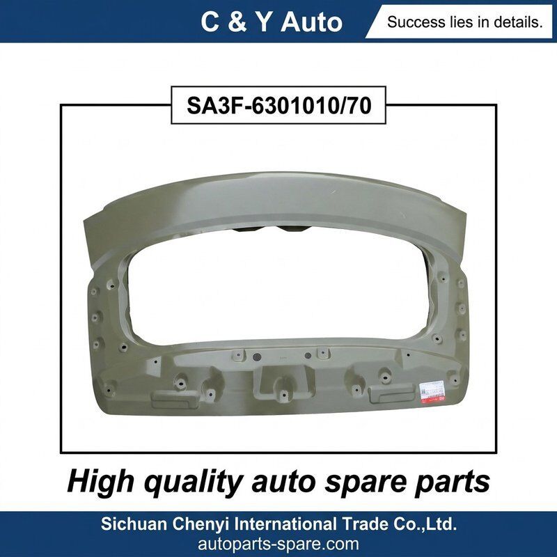 Car BYD Auto Parts Rear Tailgate Assembly SA3F-6301010/70 Anti Rust Electrophoresis Back Door