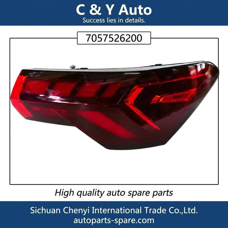 IP68 impermeável Full LED Rear Light Assembly Par 7057526200 7057526100 Global Wholesale Para Geely Coolray AD
