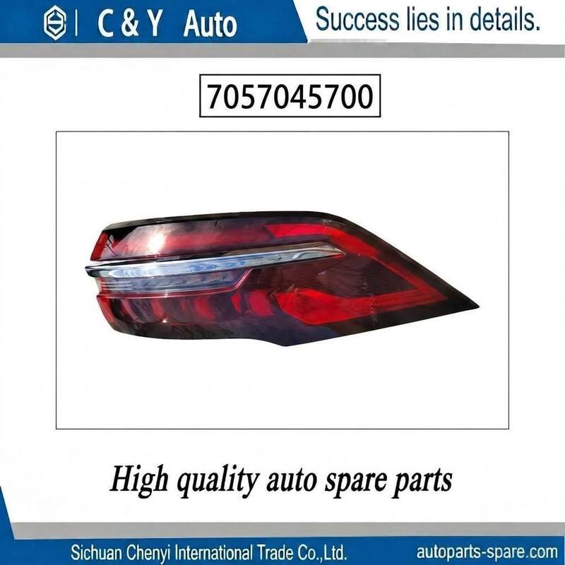 7057045700 7057045600 Rear Tail Light Assembly Fit Geely Xingyue L