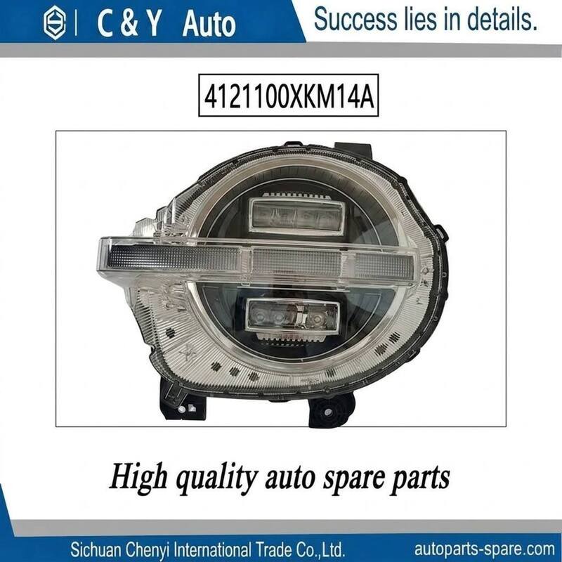 Waterproof Full LED Head Light Left Right Pair OEM 4121100XKM14A 4121101XKM14A For All Tank 300 GWM Trims