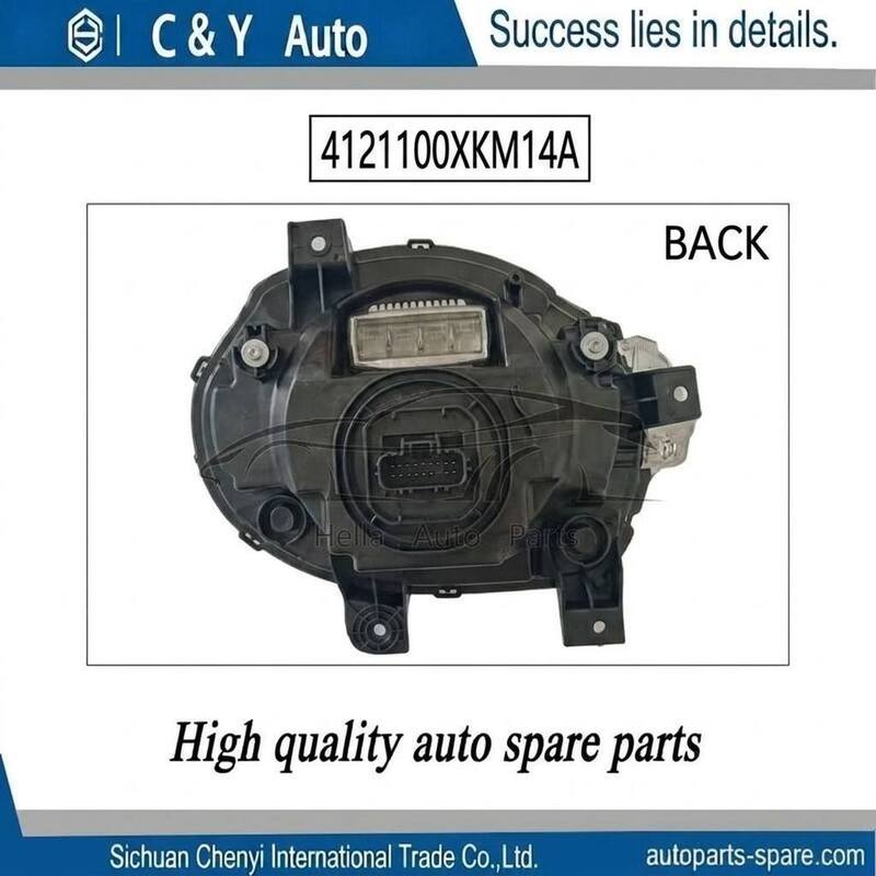 Waterproof Full LED Head Light Left Right Pair OEM 4121100XKM14A 4121101XKM14A For All Tank 300 GWM Trims