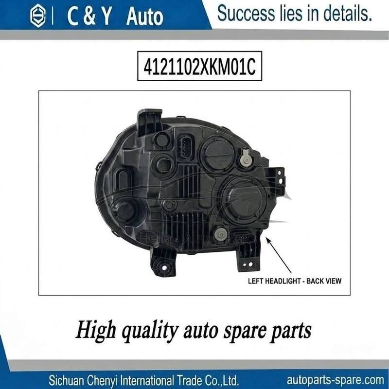 Driver Passenger Side Front Head Light Complete Set OEM 4121102XKM01C 4121103XKM01C For Tank 300 GWM Direct OEM Replacement
