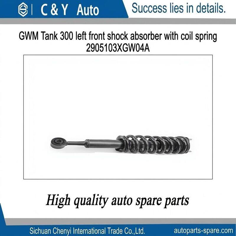 Left Right Front Shock Absorber & Coil Spring Assembly OEM 2905104XGW04A 2905103XGW04A For Tank 300 GWM Heavy Duty Off-road Suspension