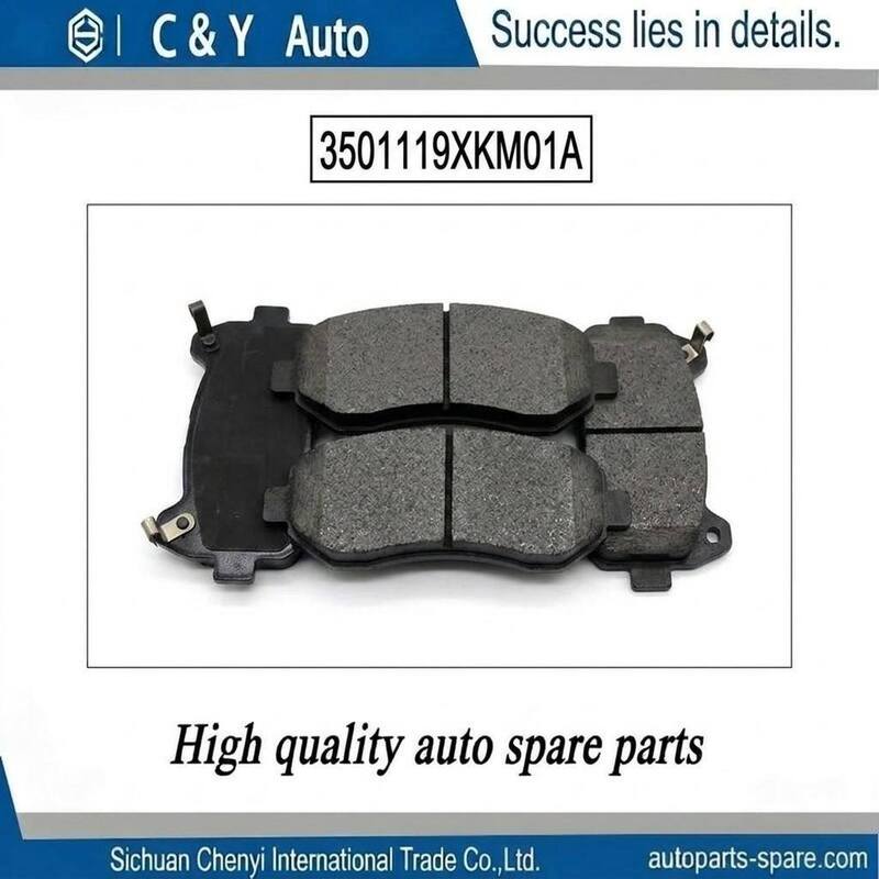 Front Wheel Brake Friction Pad OEM 3501119XKM01A For Tank 300 GWM High Temperature Resistant Brake Kit