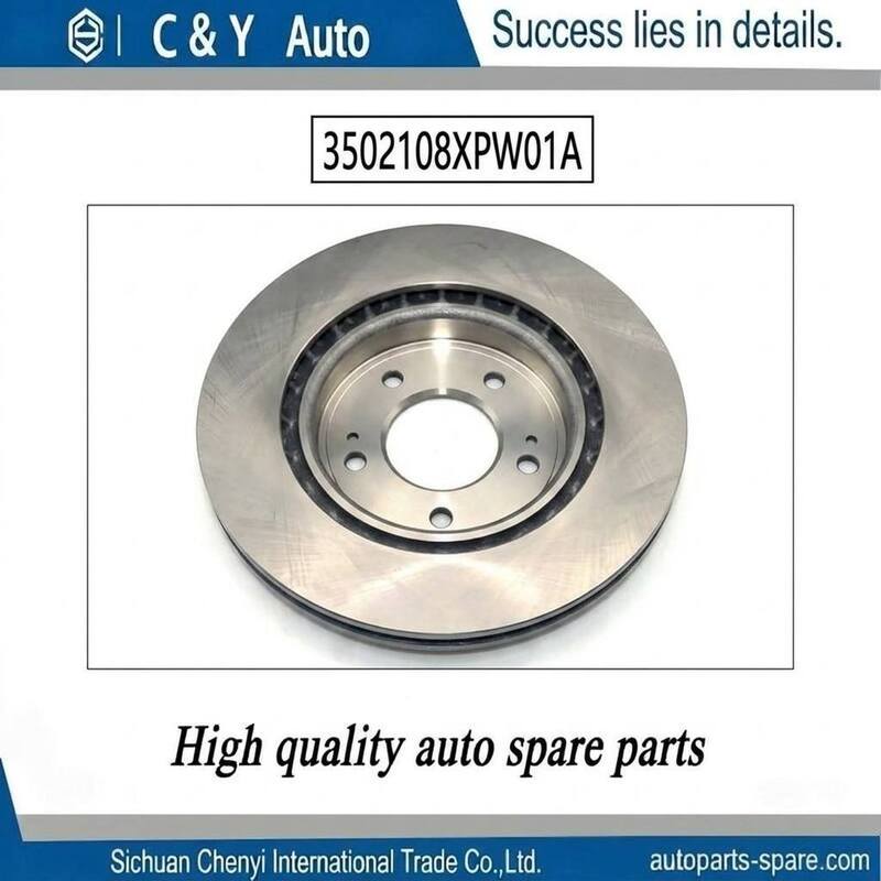 Flat Precision Machined Rear Brake Rotor OEM 3502108XPW01A For All GWM Tank 300 Trim Levels Replacement Part