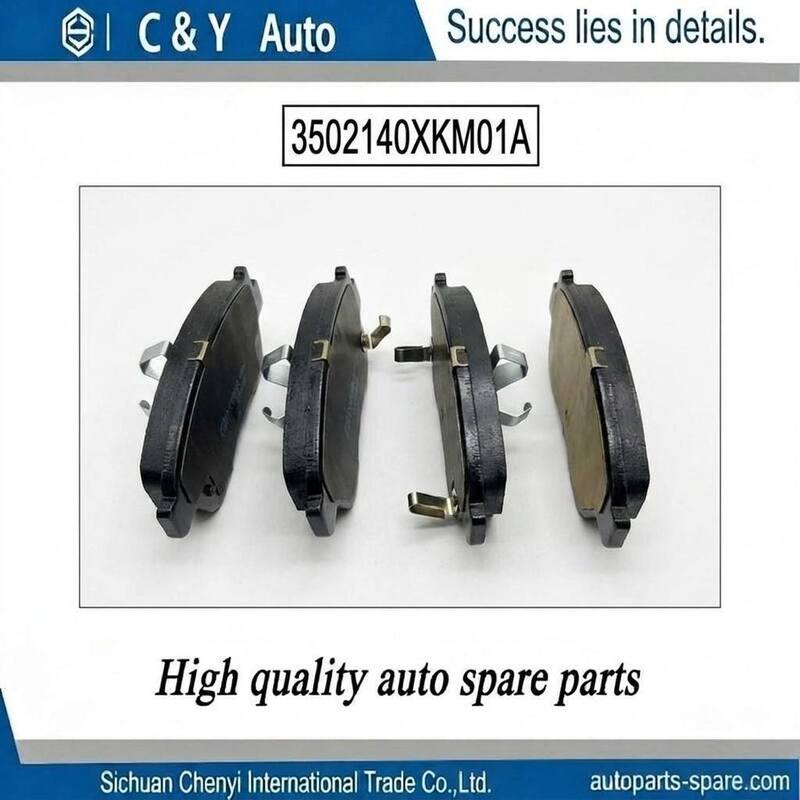Low Dust Silent Rear Brake Pad Friction Replacement OEM 3502140XKM01A