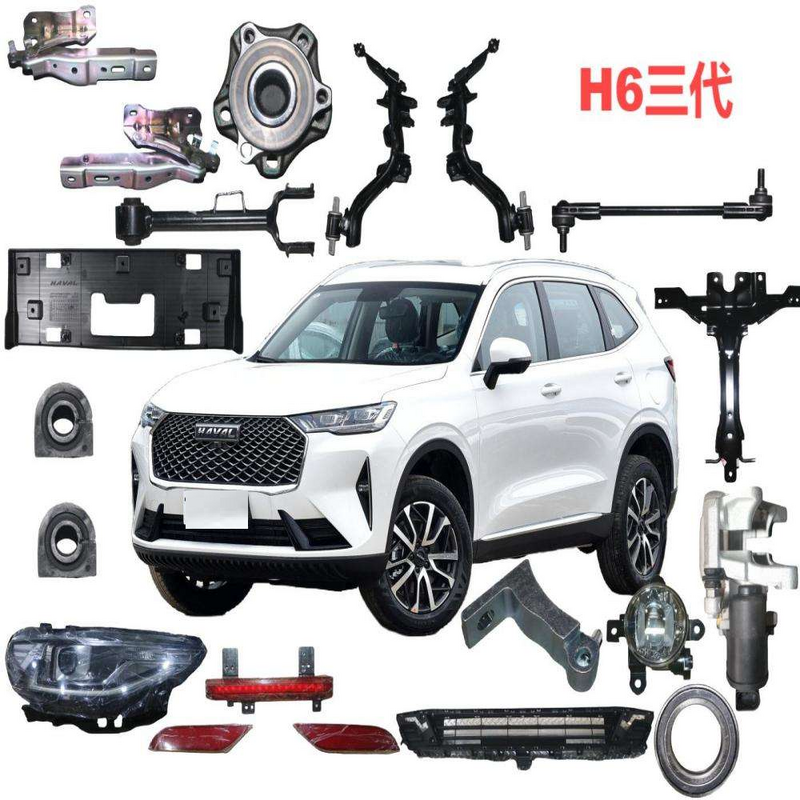 1308100XGW01A Great Wall Auto Parts  For Haval H6 Automotive Radiator Fan Unit