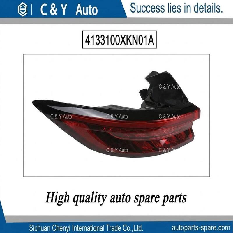 High Brightness Rear Outer Great Wall Tail Light OEM 4133100XKN01A/4133101XKN01A Safety Warning Light Part
