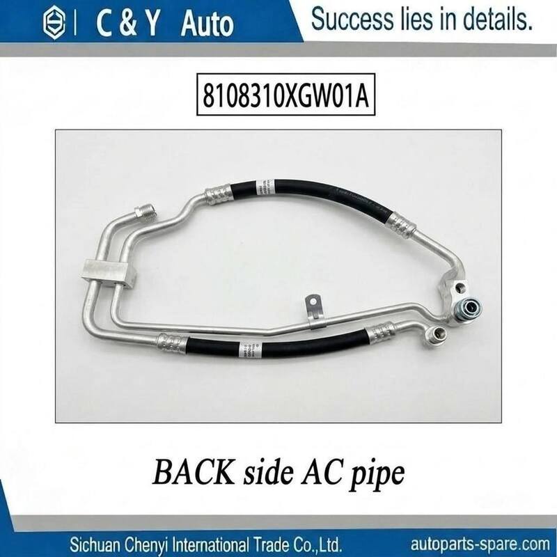 Great Wall Auto Parts Anti Aging A/C Suction Hose  Haval H6 Air Con Pipeline Parts OE 8108310XGW01A