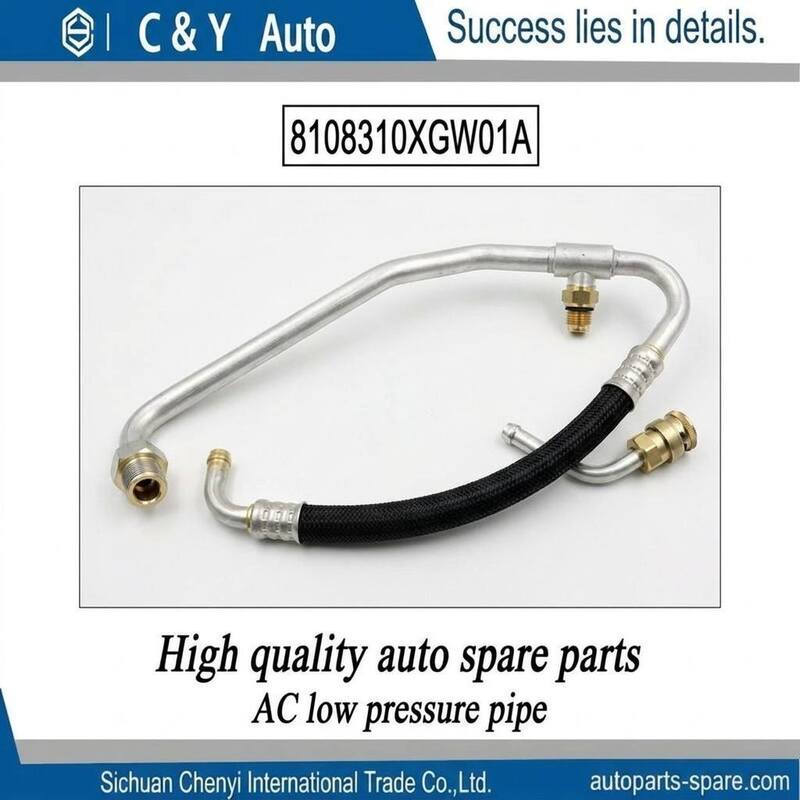 Great Wall Auto Parts Anti Aging A/C Suction Hose  Haval H6 Air Con Pipeline Parts OE 8108310XGW01A
