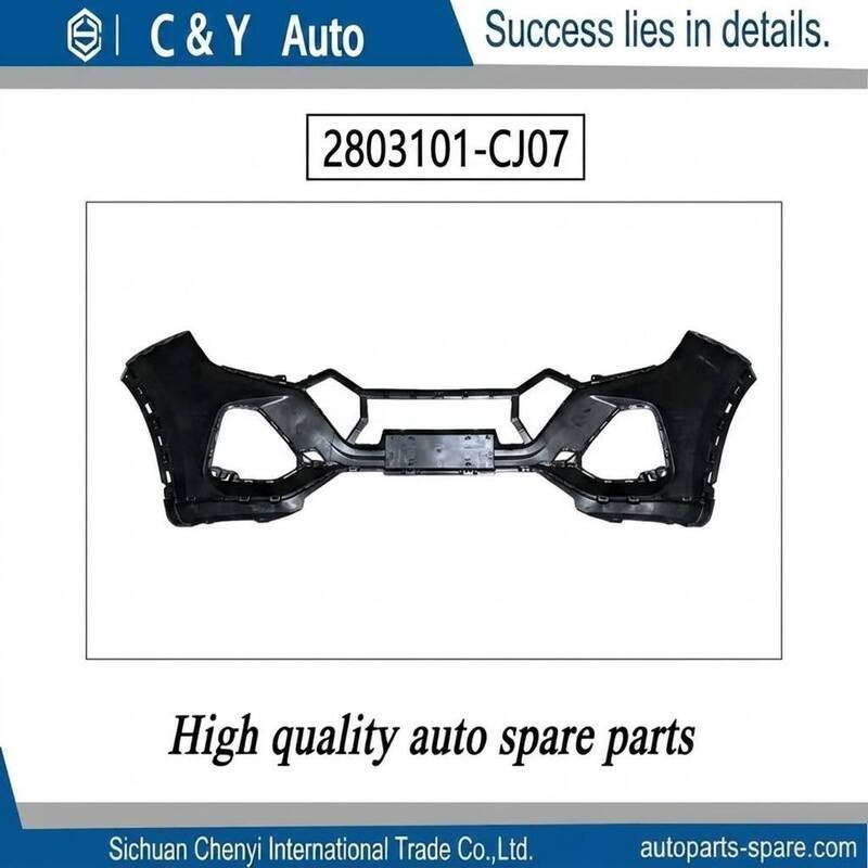 OE 2803101-CJ07 Upper Front Bumper Cover For Changan Oshan X7 PLUS 2021+ Exterior Body Parts