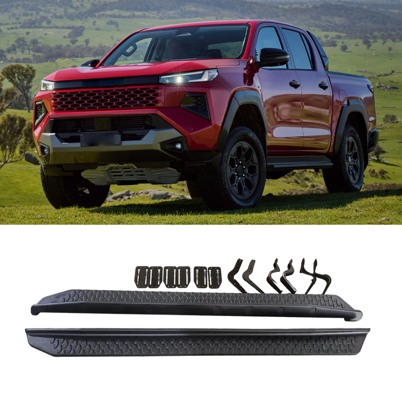 Custom SUV Running Boards Fixed Aluminum Suv Side Steps No Drilling OEM Modification Parts