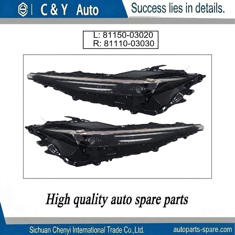 OE 81150‑03020 81110‑03030 LED Head Lamp Assembly For Toyota BZ3 Direct Replacement Headlight