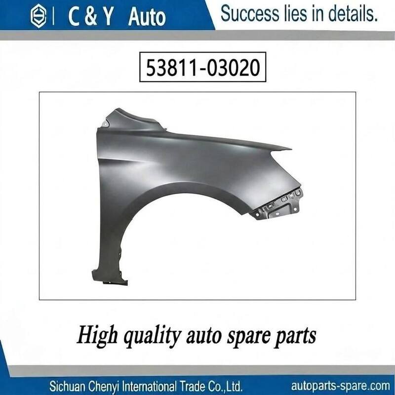 BZ3 Left & Right Front Fender OE 53811‑03020(L) 53812‑03020(R) OEM Stamped Replacement Panel