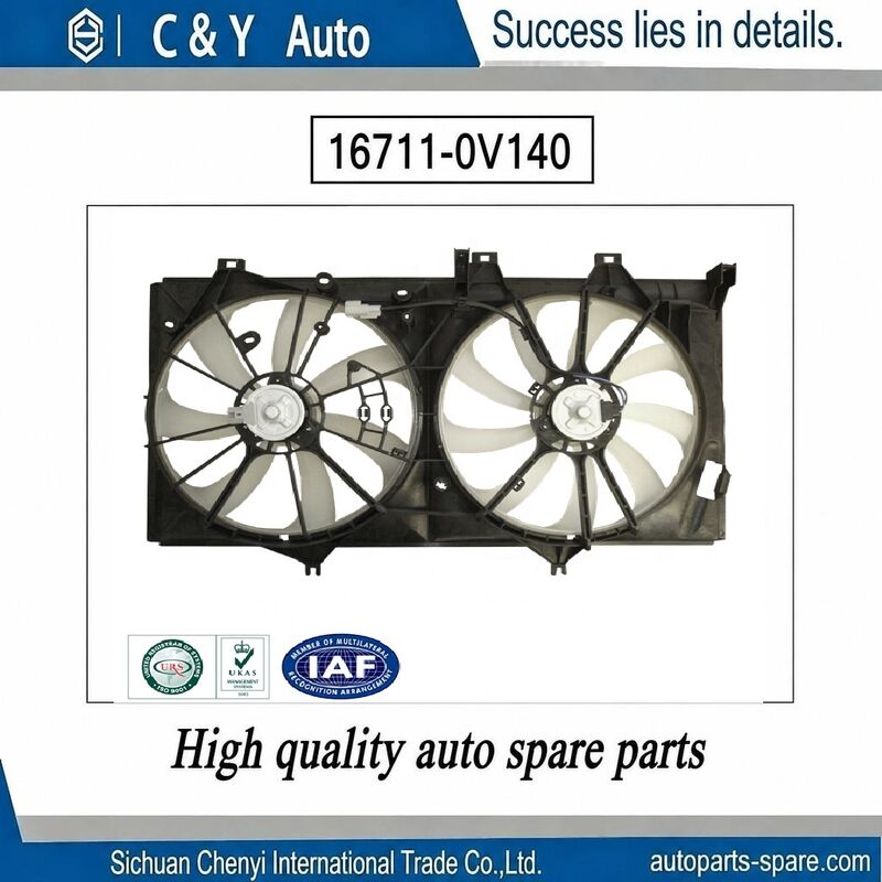 Automotive Engine Cooling Fan OE 16711‑0V140 For Toyota Camry ACV51 Radiator Condenser Fan