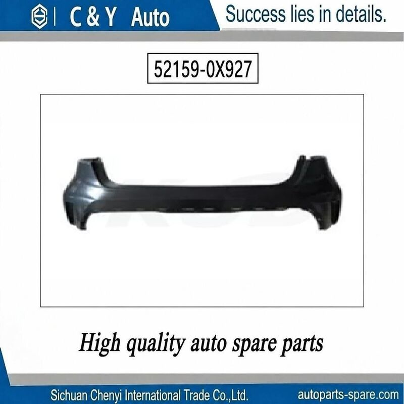 OE 52159‑0X927 High‑Toughness Rear Bumper Upper Cover For Toyota Corolla Sedan 2020‑2025 US Version LE SE Non‑Apex Package Replacement Shell