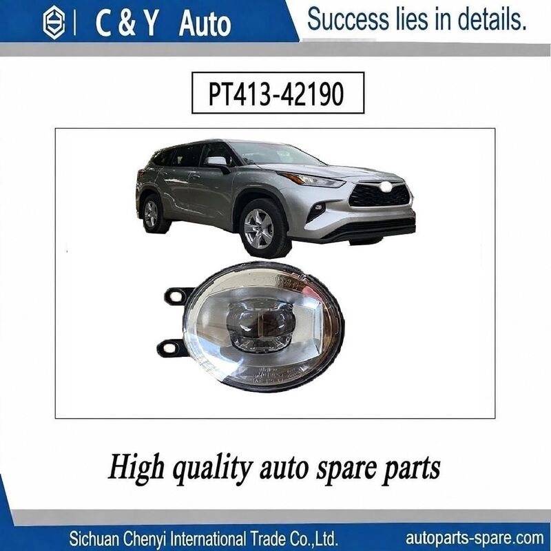Automotive Fog Lamp Component OE PT413‑42190 Strong Light Penetration For Highlander US Model