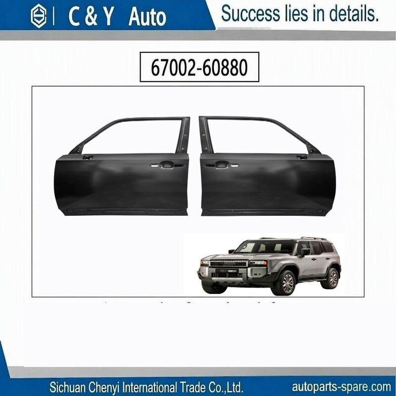 OE 67002‑60880 Front Door Bare Welded Shell For Toyota Land Cruiser Prado OE Replacement Car Door Assembly