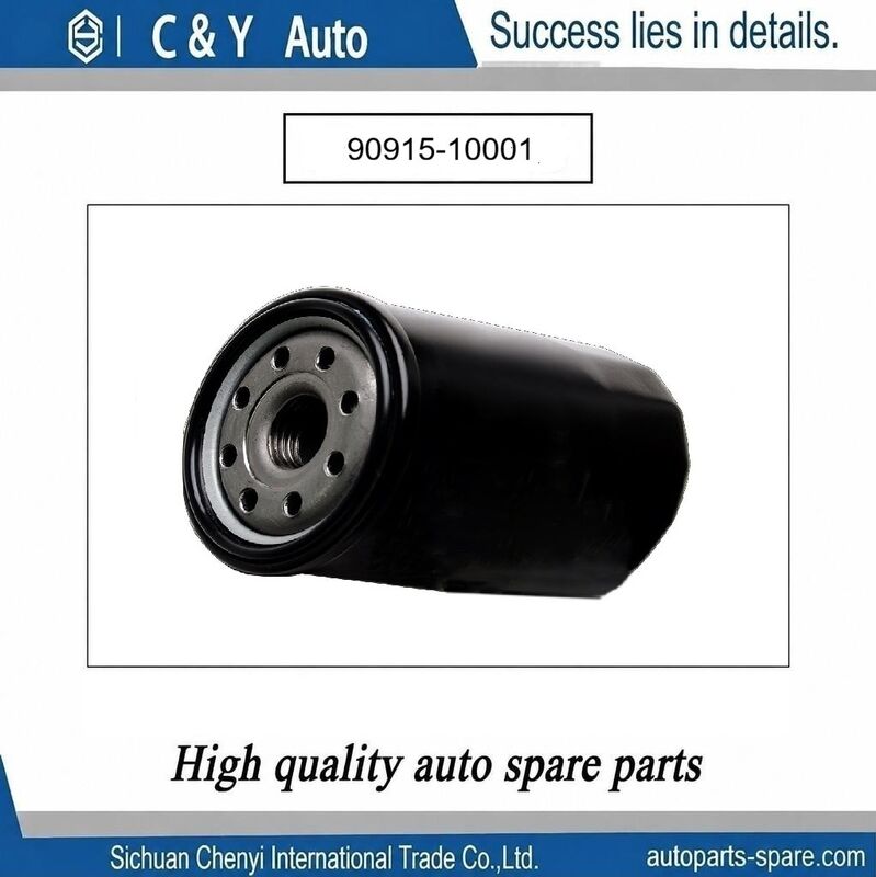 Oil Filter 90915‑10001, Direct Replacement for Toyota Corolla Vios RAV4 Camry Prius, Compatible with 90915‑YZZE1