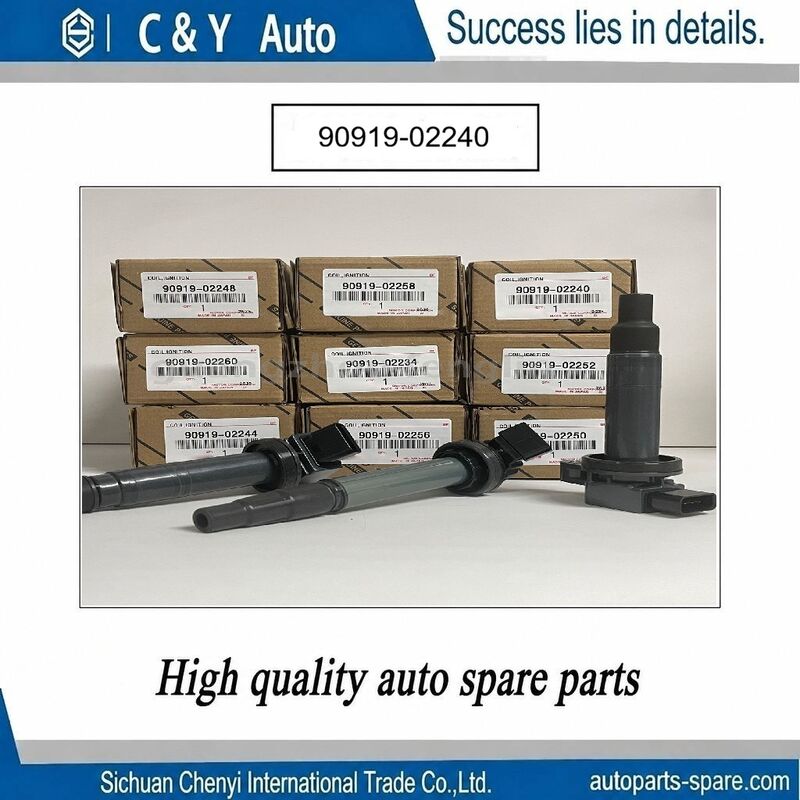 Toyota Ignition Coil Pack with Ferrite Core Winding and Epoxy Resin Potting for OEM Fit