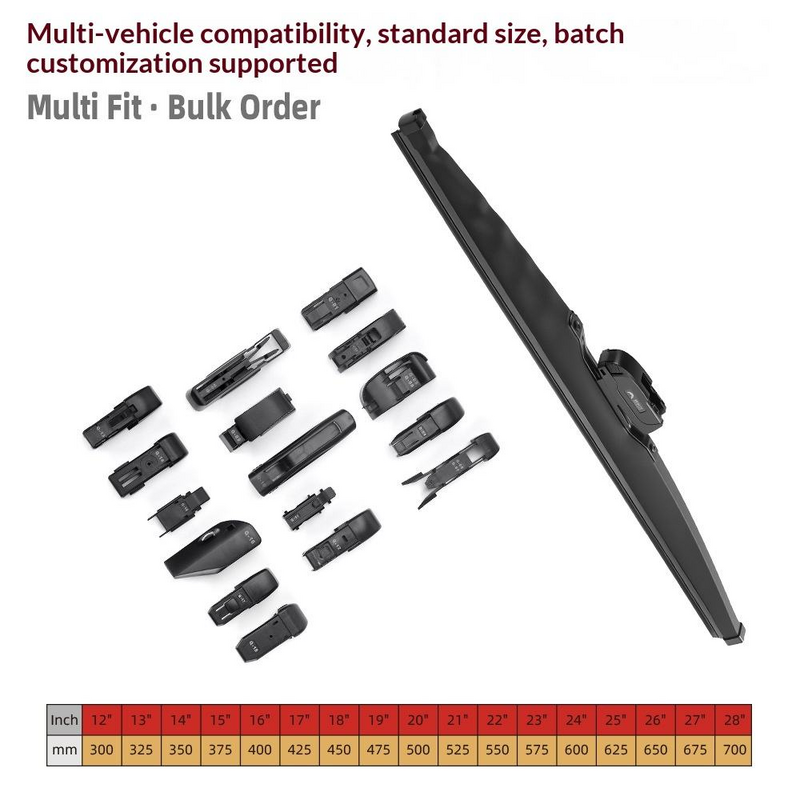 Car Windshield Wiper Blades | OEM Quality Silent Wiper Blades with OEM & ODM Custom Wholesale