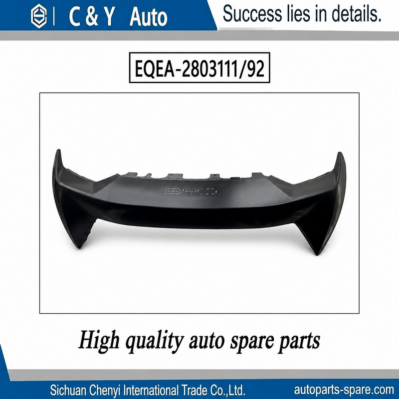 OEM Replacement Front Bumper Upper Body with High Toughness PP Plastic and OE Mold Production for BYD Seagull Dolphin Mini 2023-2026