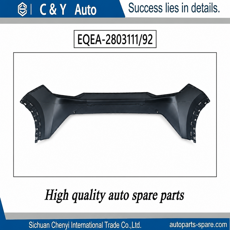OEM Replacement Front Bumper Upper Body with High Toughness PP Plastic and OE Mold Production for BYD Seagull Dolphin Mini 2023-2026