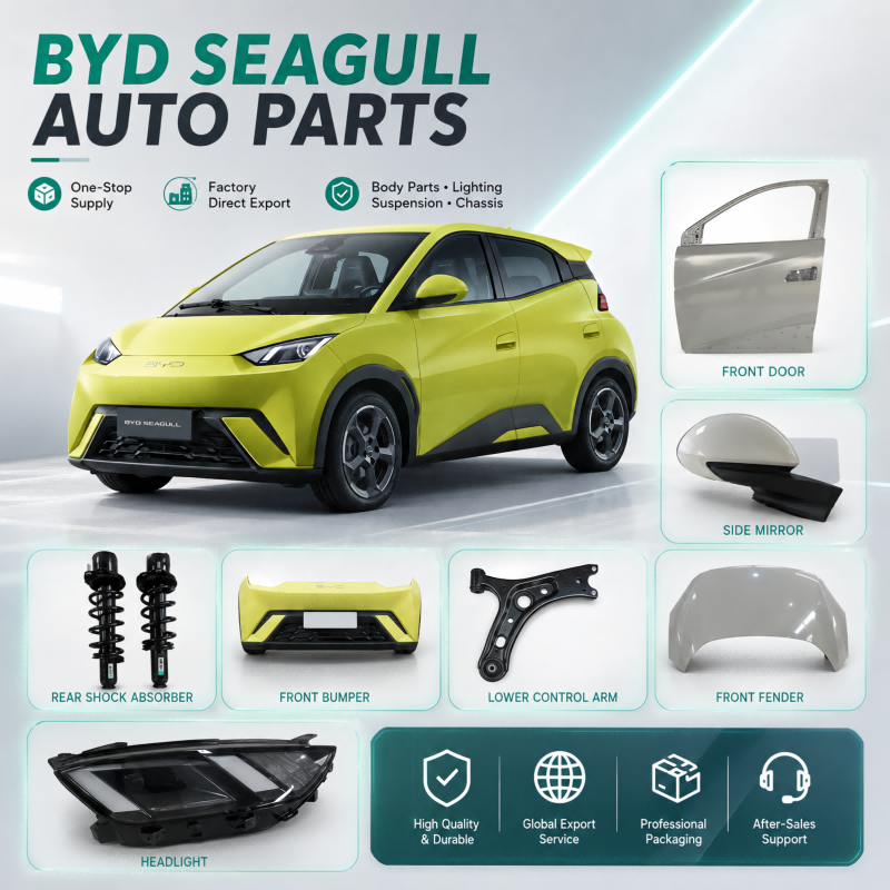 BYD Seagull Outer Tail Light Assembly with High Transmittance PC Lens and LED for 2023-2026 Dolphin Mini