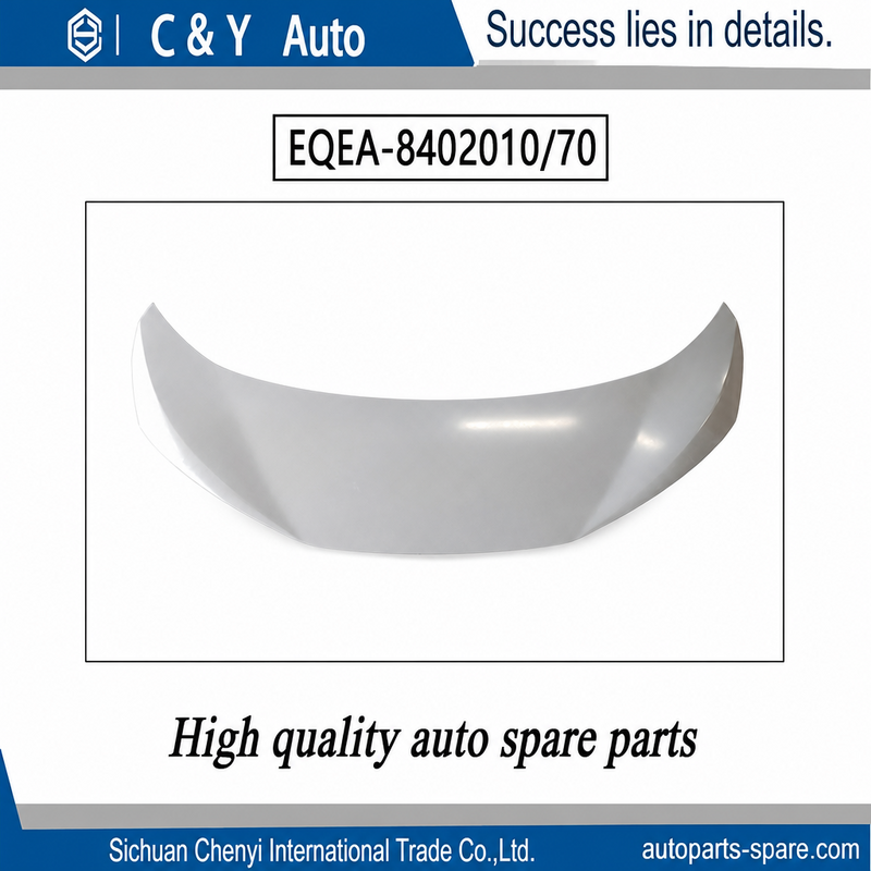 High Rigidity Cold Rolled Steel Front Hood Assembly with OE Stamped Mould and Reinforcement Rib Design for BYD Seagull 2023-2026