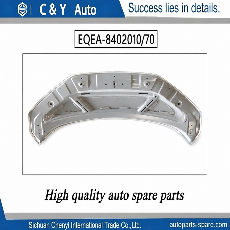 High Rigidity Cold Rolled Steel Front Hood Assembly with OE Stamped Mould and Reinforcement Rib Design for BYD Seagull 2023-2026